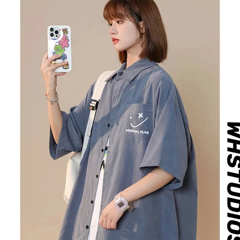 Half Sleeved Shirt Women Coat 2022 Summer French Niche Fat Design Fried Street grace Top Female Jacket Print Pocket Commute
Half Sleeved Shirt Women Coat 2022 Summer French Niche Fat Design Fried Street grace Top Female Jacket Print Pocket Commute
