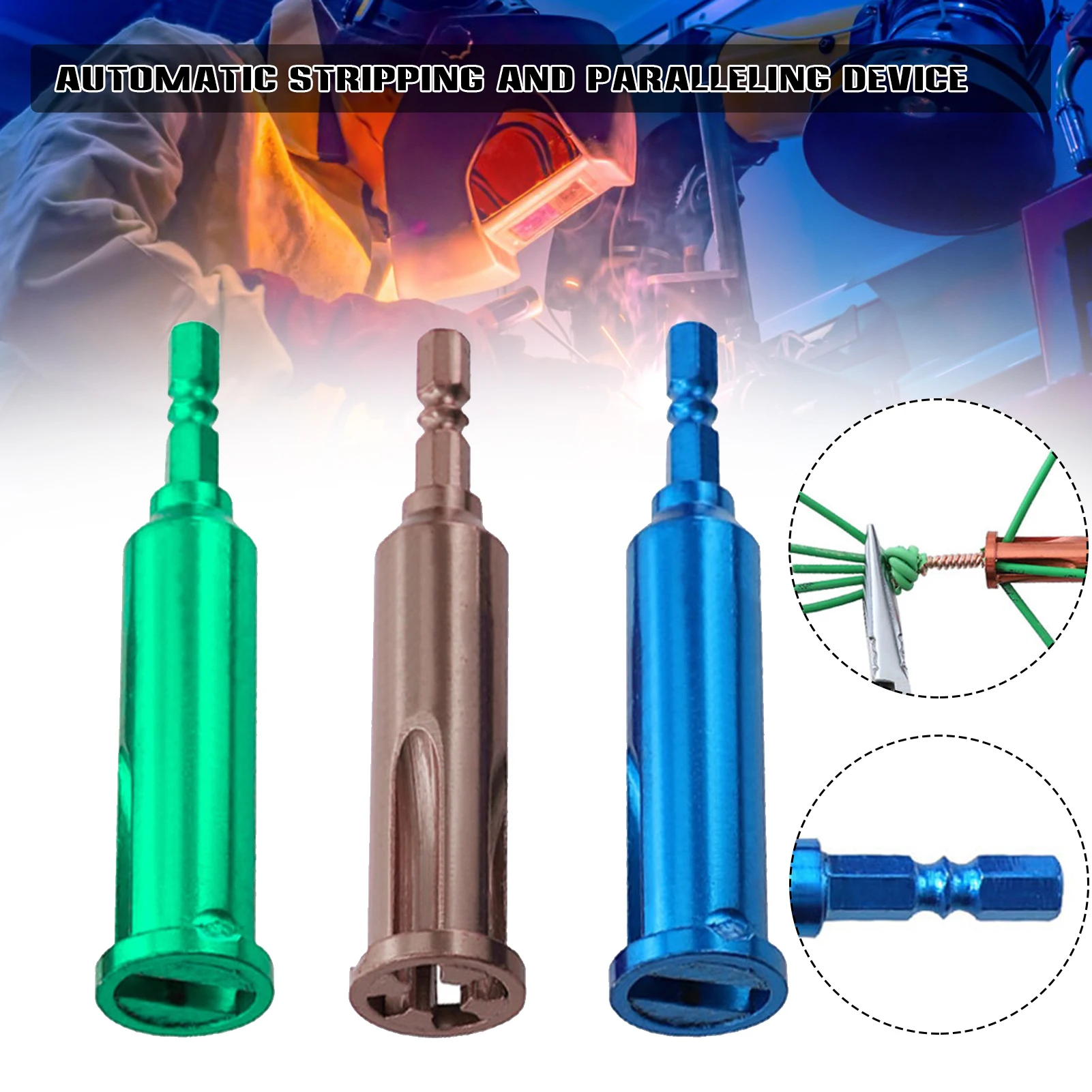 Wire Twisting Tool Electrical Twist Wire Tool Easy Operate Power Tool Accessorie Stripping Wire Cable Tools XHC88
Wire Twisting Tool Electrical Twist Wire Tool Easy Operate Power Tool Accessorie Stripping Wire Cable Tools XHC88