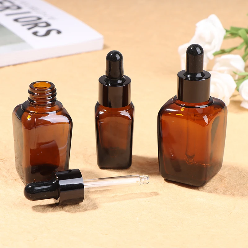 10-30ml Square Glass Dropper Bottle With Eye Pipette Empty Amber Aromatherapy Essential Oils Bottle Container
10-30ml Square Glass Dropper Bottle With Eye Pipette Empty Amber Aromatherapy Essential Oils Bottle Container