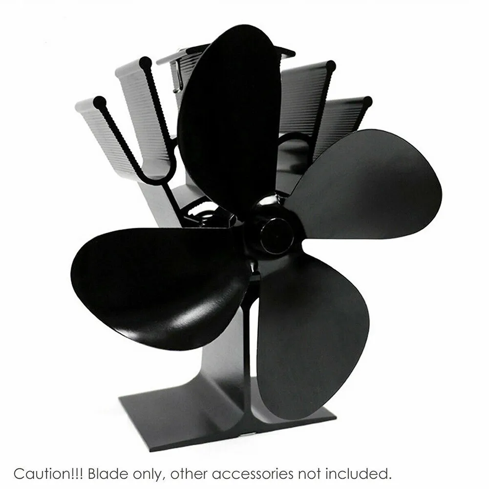Fan Leaf Fan Blade Home Office Accessory Aluminum Alloy Heat-resistant Lightweight 1pc 4 Blades Black Fireplace
Fan Leaf Fan Blade Home Office Accessory Aluminum Alloy Heat-resistant Lightweight 1pc 4 Blades Black Fireplace