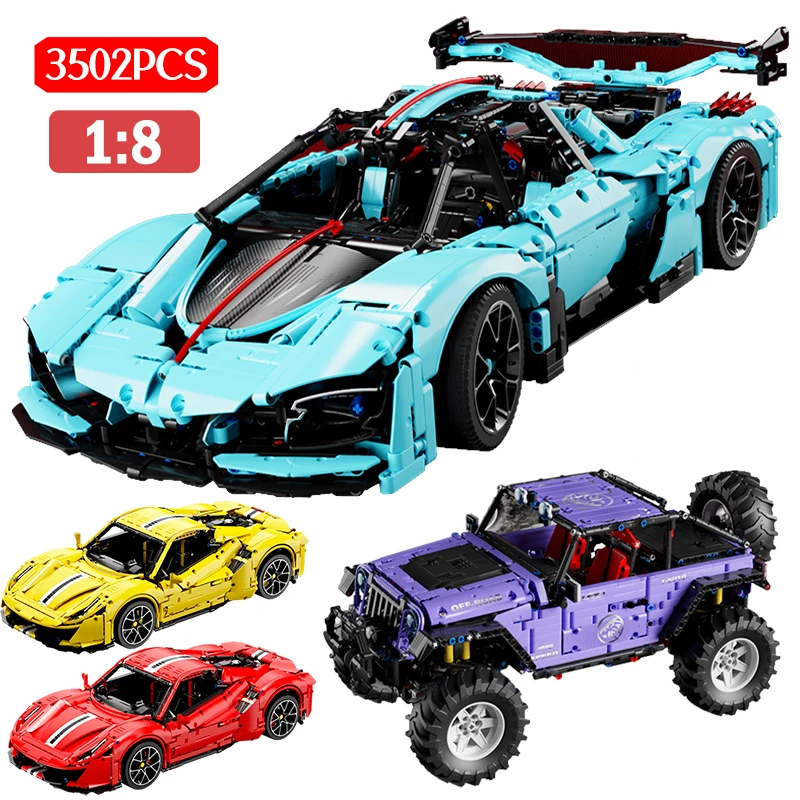 City Technical Off-road Racing Formula Car Building Blocks Speed Competition Supercar Vehicle Bricks Toys for Children Gifts
City Technical Off-road Racing Formula Car Building Blocks Speed Competition Supercar Vehicle Bricks Toys for Children Gifts