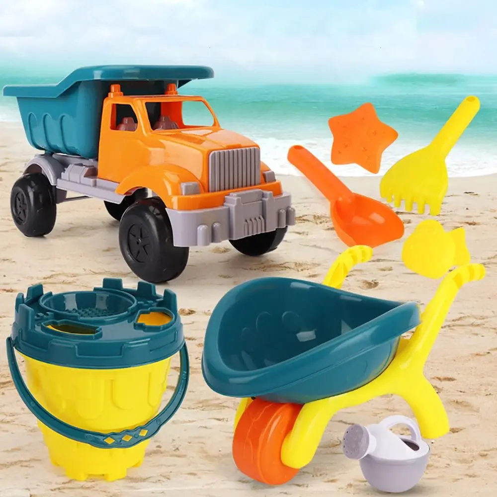 Beach Castle Bucket Sand Toys Set Game Parent-Children Interactive Digging Sand Kit Truck Trolley Shovel Rake Mold
Beach Castle Bucket Sand Toys Set Game Parent-Children Interactive Digging Sand Kit Truck Trolley Shovel Rake Mold
