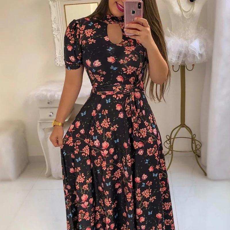 Summer Ladies Dresses for Women Long Sleeve Hollow Belt Elegant Bohemian Sexy Party 2022 Dress Fashion Style Big Swing SkirtS
Summer Ladies Dresses for Women Long Sleeve Hollow Belt Elegant Bohemian Sexy Party 2022 Dress Fashion Style Big Swing SkirtS