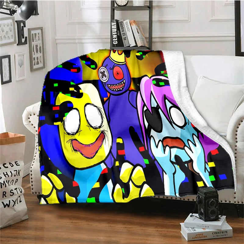3D Rainbow Friends HD flannel fluffy fleece throw camping blankets for children sofa blanket throw Thin blanket Modern blankets
3D Rainbow Friends HD flannel fluffy fleece throw camping blankets for children sofa blanket throw Thin blanket Modern blankets
