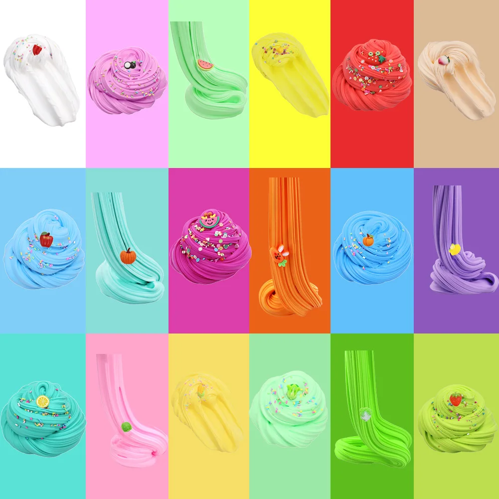 Cotton butter mud slime ramen mud butter mud poke mud ultra-light clay decompression color mud manufacturer 60ml 
Cotton butter mud slime ramen mud butter mud poke mud ultra-light clay decompression color mud manufacturer 60ml