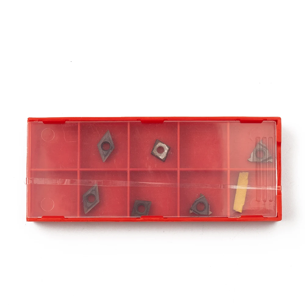 Turning Insert Carbide Insert For 10mm Shank For Stainless Steel For Steel Lathe Turning 1 Set 11ER Boring Bar
Turning Insert Carbide Insert For 10mm Shank For Stainless Steel For Steel Lathe Turning 1 Set 11ER Boring Bar
