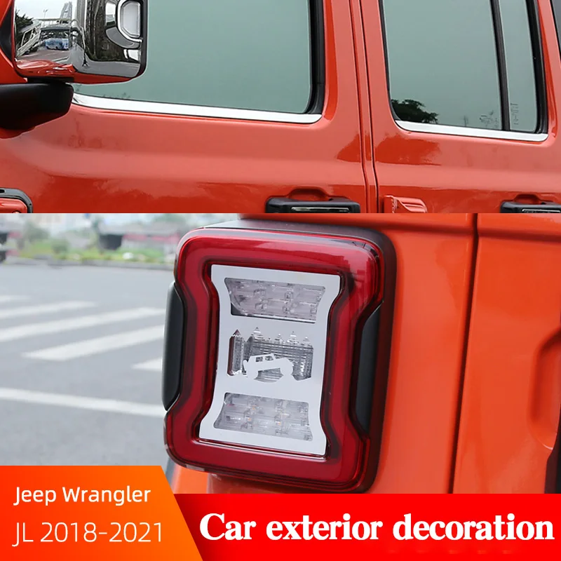 Car Exterior Decoration For Jeep Wrangler JL 2018-2021 Stainless Steel No Paint Peeling Does Not Rust Decorative Accessories
Car Exterior Decoration For Jeep Wrangler JL 2018-2021 Stainless Steel No Paint Peeling Does Not Rust Decorative Accessories
