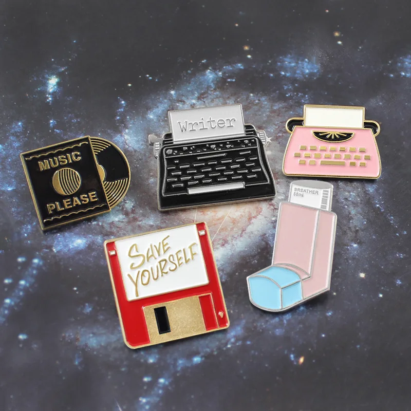 Creative Retro U Disk CD Fax Machine Enamel Brooch Personalized Backpack Alloy Badge Shirt Jeans Lapel Pin Clothing Accessorie
Creative Retro U Disk CD Fax Machine Enamel Brooch Personalized Backpack Alloy Badge Shirt Jeans Lapel Pin Clothing Accessorie
