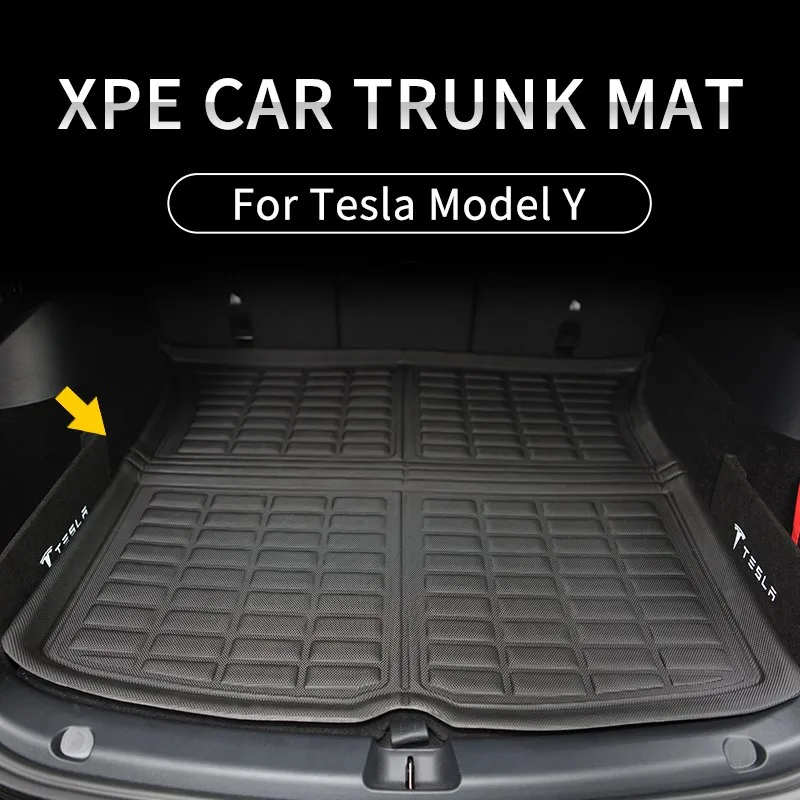 2022 New Trunk Mat For Tesla Model Y Accessories Car Floor Mat Front Rear Storage Box Pads Left rudder 3D Antifouling Foot Pad
2022 New Trunk Mat For Tesla Model Y Accessories Car Floor Mat Front Rear Storage Box Pads Left rudder 3D Antifouling Foot Pad