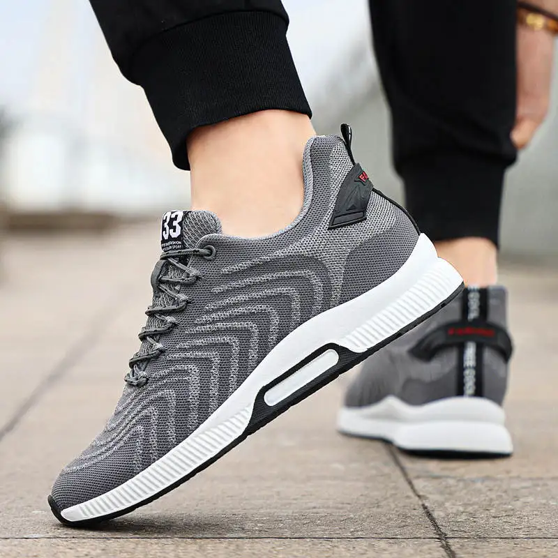 Large Sizes Men's Sneakers Lightweight Men's Casual Sneaker Lace Up Fly Weaving Men Shoe Man Non-slip Black Sneakers Zapatos
Large Sizes Men's Sneakers Lightweight Men's Casual Sneaker Lace Up Fly Weaving Men Shoe Man Non-slip Black Sneakers Zapatos