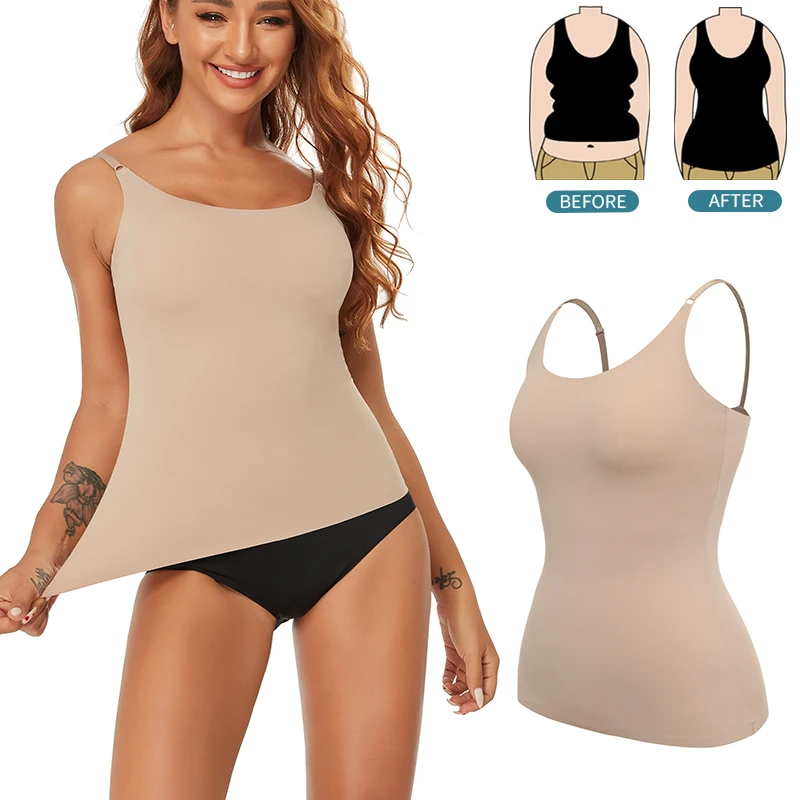 Summer Tummy Shapewear Smooth Tops Shaper Compression Camisole Control Belly Tank Seamless Slim Black Top Body Vest Women Nude
Summer Tummy Shapewear Smooth Tops Shaper Compression Camisole Control Belly Tank Seamless Slim Black Top Body Vest Women Nude