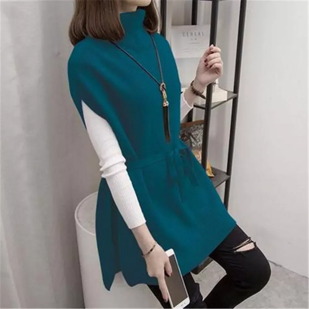 New2022 Sweater Vest Casual Turtleneck Sweater Vest Sweater Dress fall Pullover Winter Knitted Dress Loose-Fitting Waistcoat Top
New2022 Sweater Vest Casual Turtleneck Sweater Vest Sweater Dress fall Pullover Winter Knitted Dress Loose-Fitting Waistcoat Top