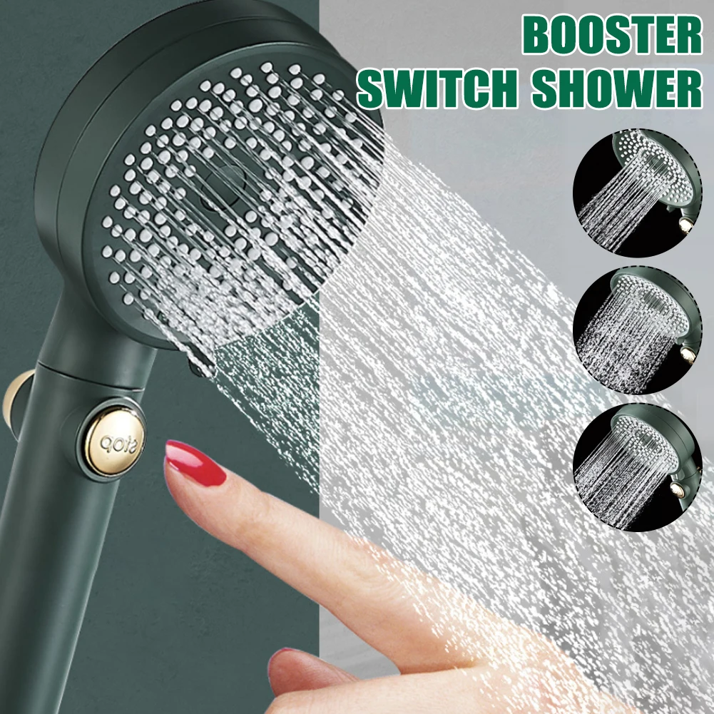 Universal High Pressure Shower Head Handheld Showerhead with 3-Mode Adjustment Shower Sprayer Bathroom Supplies Accessories
Universal High Pressure Shower Head Handheld Showerhead with 3-Mode Adjustment Shower Sprayer Bathroom Supplies Accessories