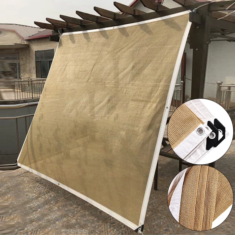 Shading Anti-UV Outdoor Sunshade Net Waterproof WindProof Shade Cloth Outdoor Camping Travel Garden Sun Shelters Sun Shade Net
Shading Anti-UV Outdoor Sunshade Net Waterproof WindProof Shade Cloth Outdoor Camping Travel Garden Sun Shelters Sun Shade Net