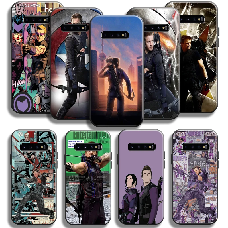 Marvel Avengers Hawkeye Phone Case For Samsung Galaxy S10 5G S10E S10 Lite S10 S9 S8 Plus Back Coque Silicone Cover
Marvel Avengers Hawkeye Phone Case For Samsung Galaxy S10 5G S10E S10 Lite S10 S9 S8 Plus Back Coque Silicone Cover