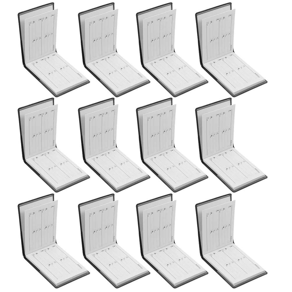 12 Pcs Mini Phone Book Purses Portable Address Small Organizer Password Contact Paper Addresses Office Telephone Empty
12 Pcs Mini Phone Book Purses Portable Address Small Organizer Password Contact Paper Addresses Office Telephone Empty
