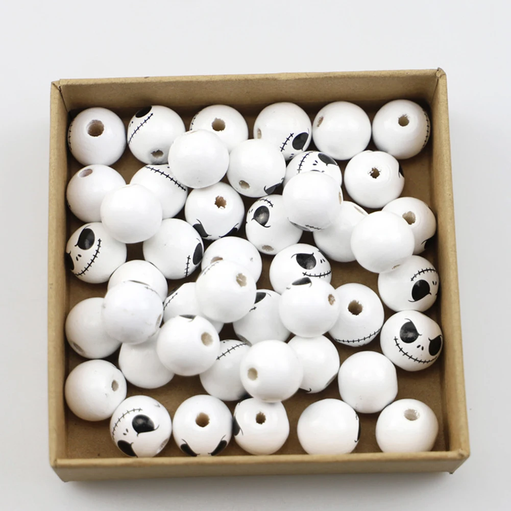 20pcs Halloween Wood Beads 20mm DIY Craft Natural Solid Beads Colorful Halloween Decoration
20pcs Halloween Wood Beads 20mm DIY Craft Natural Solid Beads Colorful Halloween Decoration