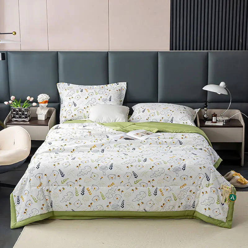 Air Condition Thin Blanket Summer Quilt Soybean Fiber Summer Blanket Double Layer Yarn Airable Cover Washed Cotton and Linen
Air Condition Thin Blanket Summer Quilt Soybean Fiber Summer Blanket Double Layer Yarn Airable Cover Washed Cotton and Linen
