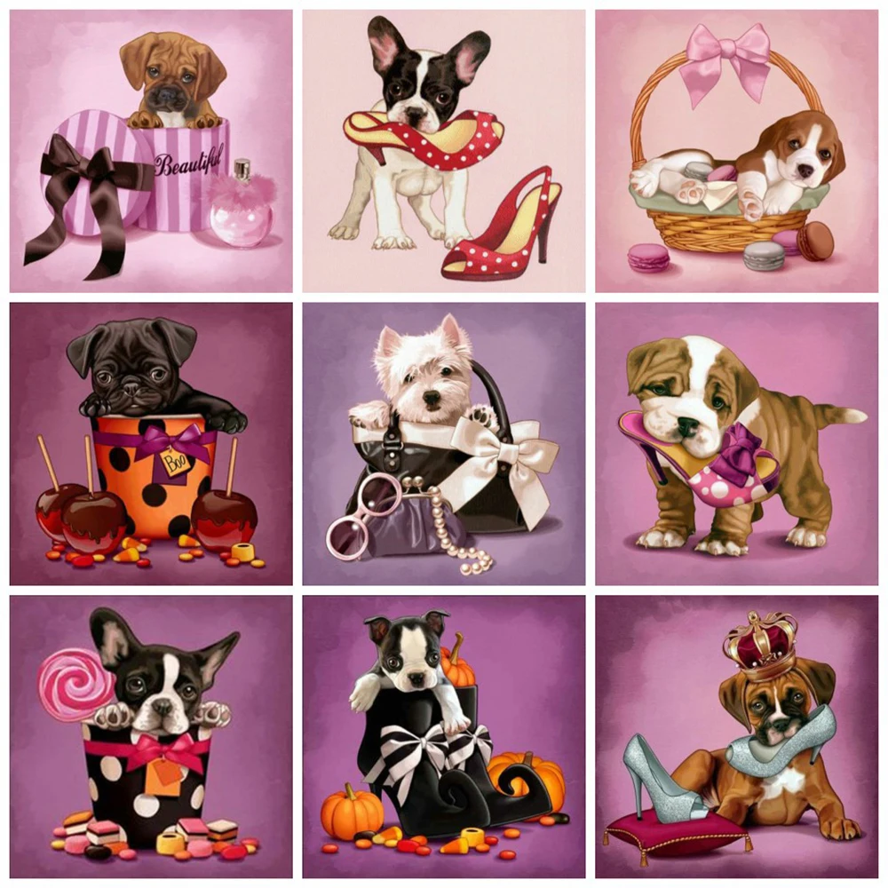 Diamond Embroidery Full Drill Dog Picture Rhinestones Mosaic Diamond Painting Animal Cross Stitch Kits Home Decor
Diamond Embroidery Full Drill Dog Picture Rhinestones Mosaic Diamond Painting Animal Cross Stitch Kits Home Decor