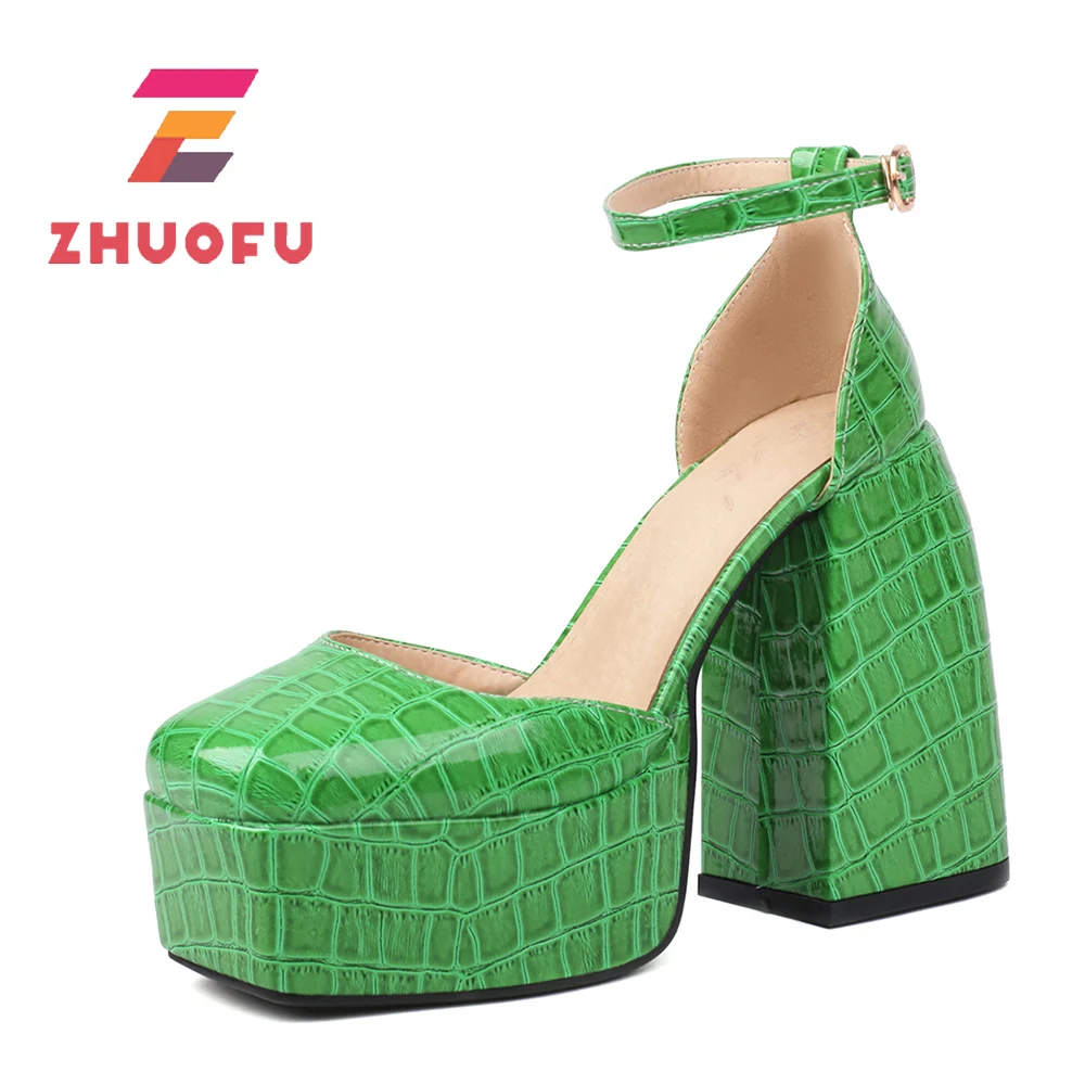 Женские летние туфли-лодочки ZHUOFU 2023 с закрытым носком зеленые оранжевые пикантные сандалии Мэри Джейн на высоком блочном каблуке на платфо...
Женские летние туфли-лодочки ZHUOFU 2023 с закрытым носком зеленые оранжевые пикантные сандалии Мэри Джейн на высоком блочном каблуке на платфо...