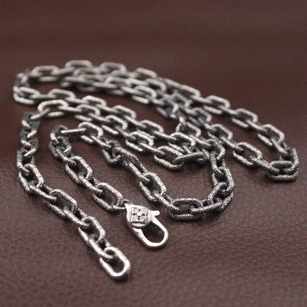 Ожерелье мужское с рельефным рисунком, 5 мм
Ожерелье мужское с рельефным рисунком, 5 мм