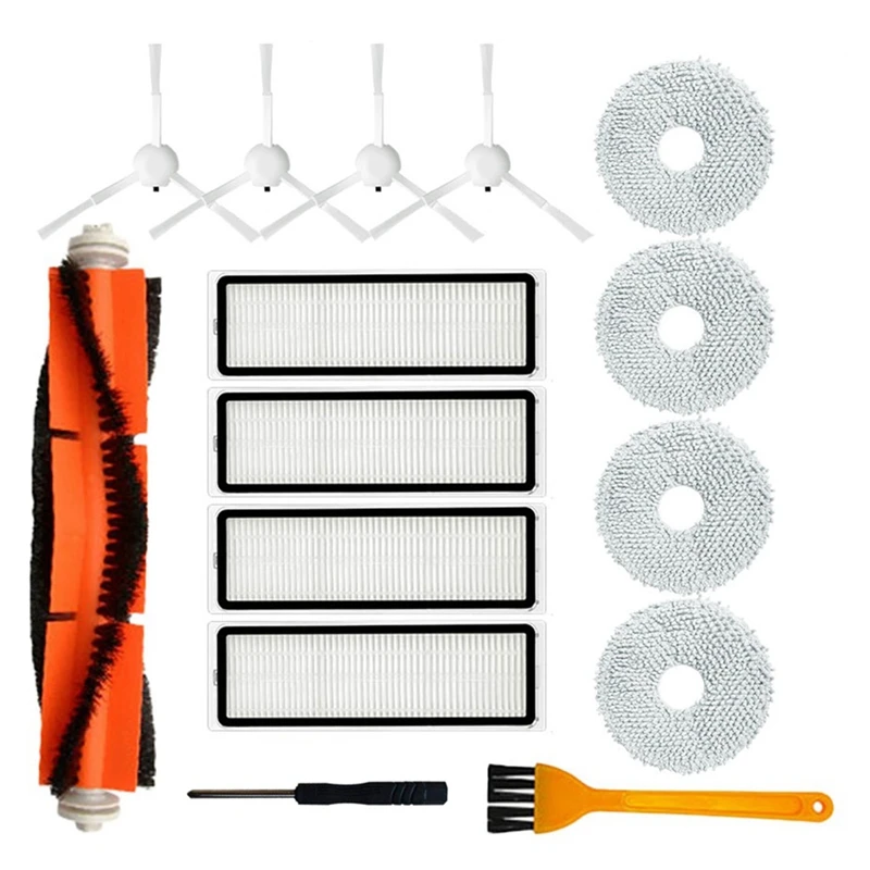 For Xiaomi Robot Vacuum X10+ X10 Plus B101GL Replacement Spare Parts Accessories Main Side Brush Hepa Filter Mop Cloth Pads
For Xiaomi Robot Vacuum X10+ X10 Plus B101GL Replacement Spare Parts Accessories Main Side Brush Hepa Filter Mop Cloth Pads