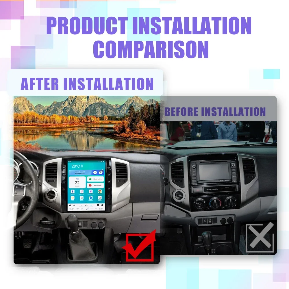 Автомагнитола на ANDROID, мультимедийный плеер с GPS-навигацией для TOYOTA Tacoma HILUX 2005-2015, автомагнитола, Автомагнитола для carplay, автомагнитола
Автомагнитола на ANDROID, мультимедийный плеер с GPS-навигацией для TOYOTA Tacoma HILUX 2005-2015, автомагнитола, Автомагнитола для carplay, автомагнитола