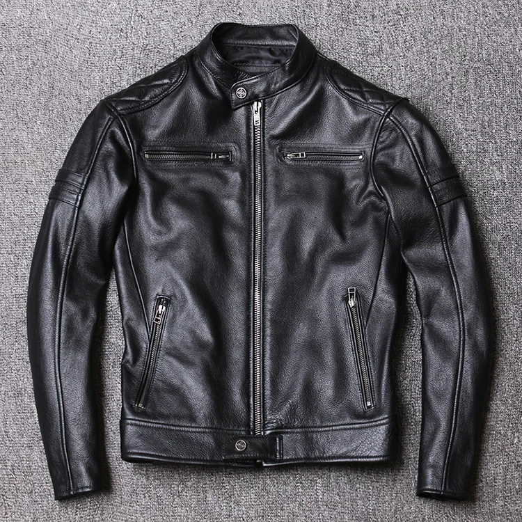 Free shipping,2020 New motor leather jacket.fashion genuine leather coat.black cowhide clothes.biker leather clothing.cool
Free shipping,2020 New motor leather jacket.fashion genuine leather coat.black cowhide clothes.biker leather clothing.cool