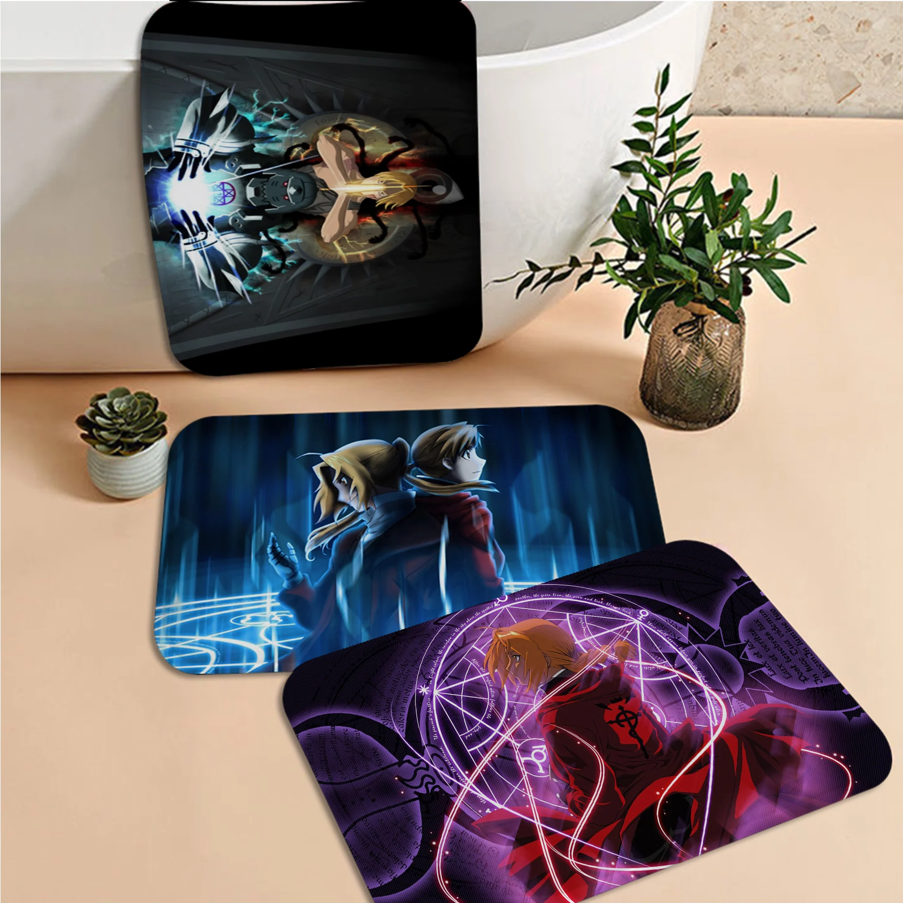 Fullmetal Alchemist Bath Mat Rectangle Anti-slip Home Soft Badmat Front Door Indoor Outdoor Mat Toilet Rug
Fullmetal Alchemist Bath Mat Rectangle Anti-slip Home Soft Badmat Front Door Indoor Outdoor Mat Toilet Rug
