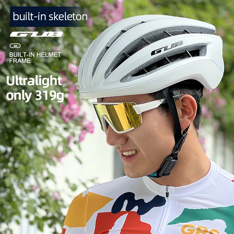 

GUB Men's Bicycle Helmet Mtb 319g Ultralight Road Cycling Aero Helmet Casco Ciclismo Integrally-molded Mountain Bike Accessories