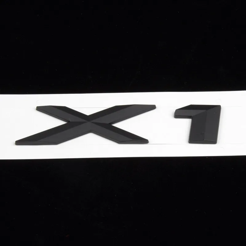 X1 Silver black ABS Auto Car Emblem Rear Badge Sticker Accessories For BMW X 1 Letter Trunk Emblem Rear Badge Decal Sticker 
X1 Silver black ABS Auto Car Emblem Rear Badge Sticker Accessories For BMW X 1 Letter Trunk Emblem Rear Badge Decal Sticker