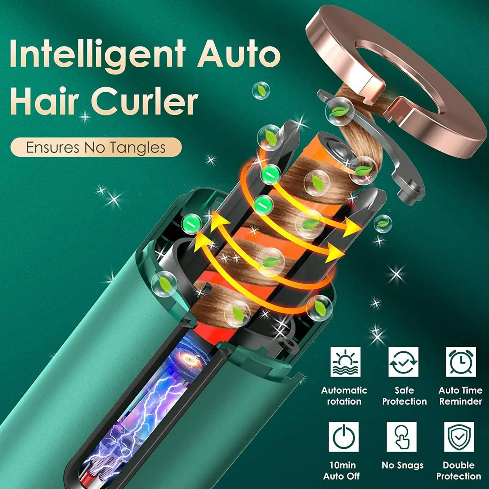 Wireless Automatic Hair Curler Automatic Hair Curler Ceramic Usb Rotating Curling Charging Cable Hair With Iron Heating Sti Q5P5
Wireless Automatic Hair Curler Automatic Hair Curler Ceramic Usb Rotating Curling Charging Cable Hair With Iron Heating Sti Q5P5