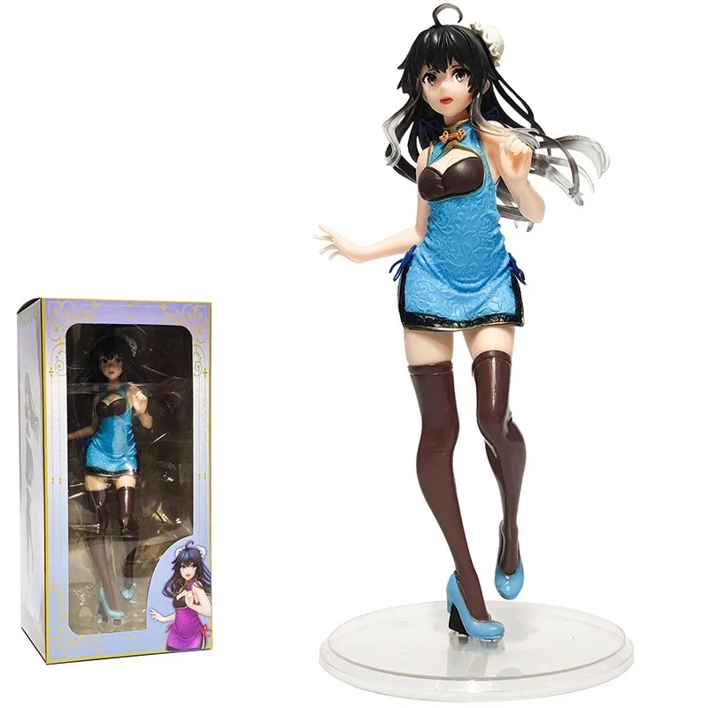 22cm Japanese Anime My Teen Romantic Comedy Action Figure Yukinoshita Yukino Cheongsam Figure Deviluke Girl Collectible Model
22cm Japanese Anime My Teen Romantic Comedy Action Figure Yukinoshita Yukino Cheongsam Figure Deviluke Girl Collectible Model