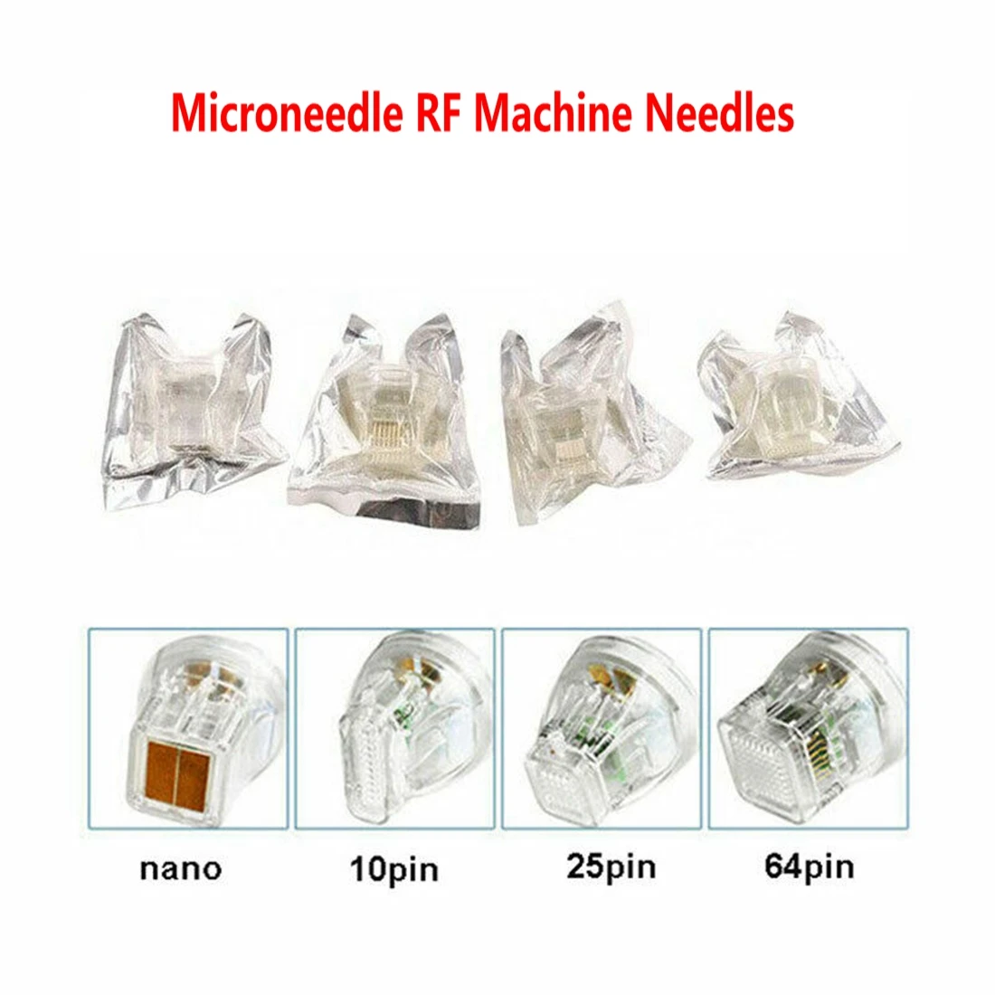 10PCS Fractional RF Cartridges Disposable Fractional RF Machine Spare Part Tips Replacement Head 10/25/64 Pins Nano
10PCS Fractional RF Cartridges Disposable Fractional RF Machine Spare Part Tips Replacement Head 10/25/64 Pins Nano