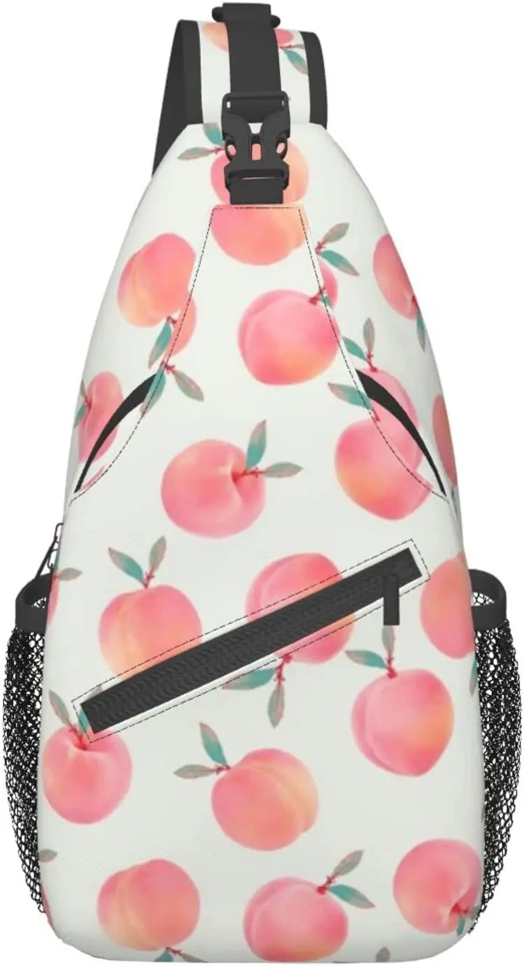 Sling Bag Pink Peach Casual crossbody bags Travel Hiking Chest Bag for Men Women
Sling Bag Pink Peach Casual crossbody bags Travel Hiking Chest Bag for Men Women
