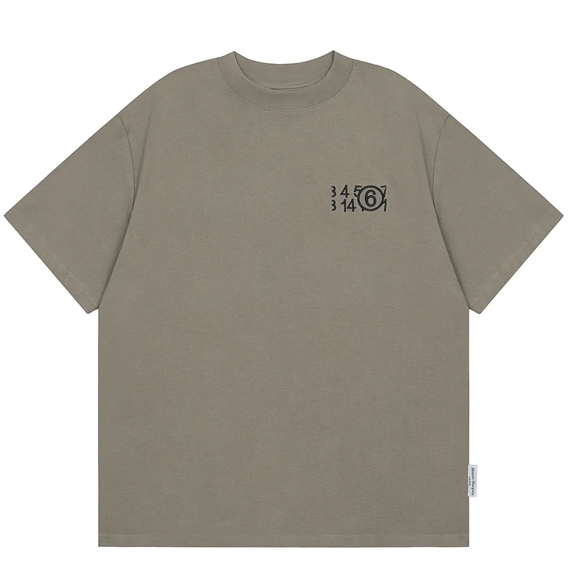 Vintage Mm6 Margiela Summer Harajuku Style Men Women Loose Top Tees Hig Quality Embroidery Digital Logo Casual Short Sleeves
Vintage Mm6 Margiela Summer Harajuku Style Men Women Loose Top Tees Hig Quality Embroidery Digital Logo Casual Short Sleeves