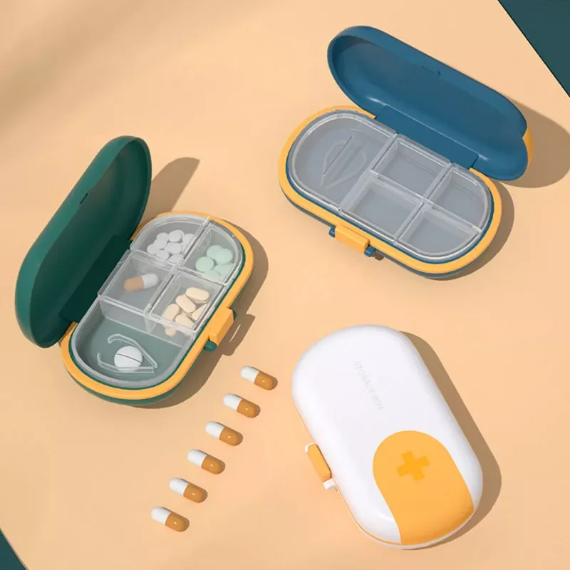 NEW2023 Portable 7-Day Medicine Box Sealed Double-Layer Storage Box Household Item Eco-Friendly Pill Boxes Pill Cutter Storage C
NEW2023 Portable 7-Day Medicine Box Sealed Double-Layer Storage Box Household Item Eco-Friendly Pill Boxes Pill Cutter Storage C