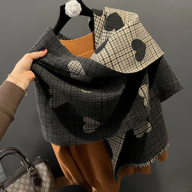 Winter Scarf for Women Cashmere Shawls and Wraps 2022 Blanket Thick Bufanda Foulard Female Warm Scarves New Luxury Pashmina 
Winter Scarf for Women Cashmere Shawls and Wraps 2022 Blanket Thick Bufanda Foulard Female Warm Scarves New Luxury Pashmina