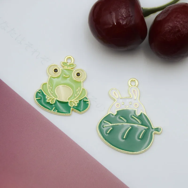 10Pcs 22*25MM Cartoon Animal Frog Rabbit Alloy Charms For DIY Jewelry Making Keychain Earrings Pendants Accessories Wholesale
10Pcs 22*25MM Cartoon Animal Frog Rabbit Alloy Charms For DIY Jewelry Making Keychain Earrings Pendants Accessories Wholesale