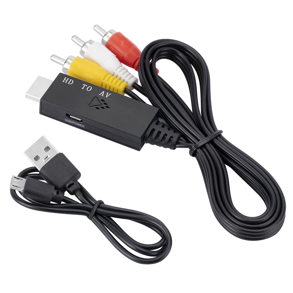 1m 1080P HDMI to AV Audio and Video Cable HDMI2AV Converter HDMI to AV Cable HD to RCA Transfer Cable
1m 1080P HDMI to AV Audio and Video Cable HDMI2AV Converter HDMI to AV Cable HD to RCA Transfer Cable