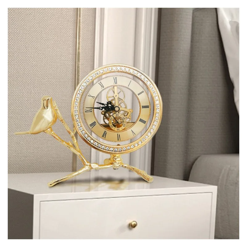 Modern and Simple Copper Bird Clocks and Watches Decoration Home Accessories Crafts Living Room Decorations Home Decor 
Modern and Simple Copper Bird Clocks and Watches Decoration Home Accessories Crafts Living Room Decorations Home Decor