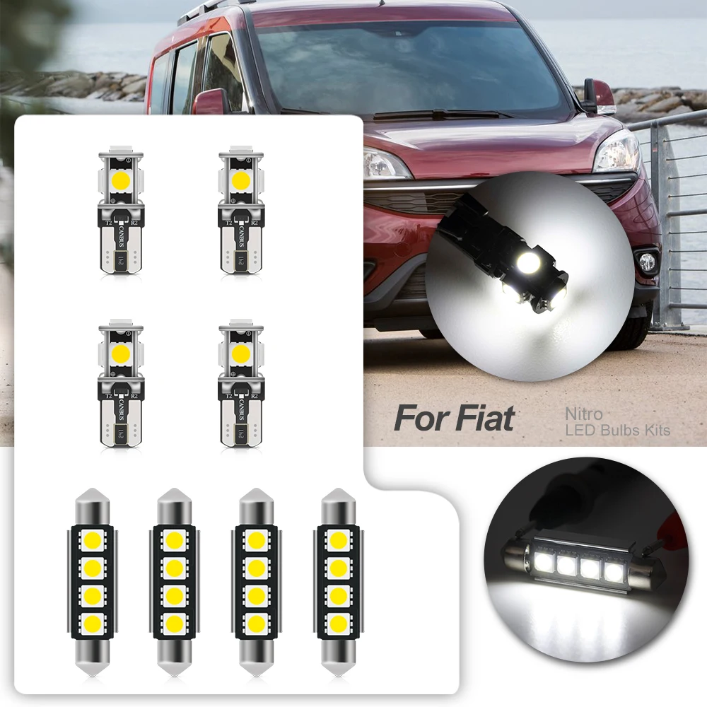 11pcs LED lamp Interior Dome map lights kit For 2000 2001 2002 2003 2004 2005 -2017 Fiat Doblo Map Dome Trunk license plate lamp
11pcs LED lamp Interior Dome map lights kit For 2000 2001 2002 2003 2004 2005 -2017 Fiat Doblo Map Dome Trunk license plate lamp
