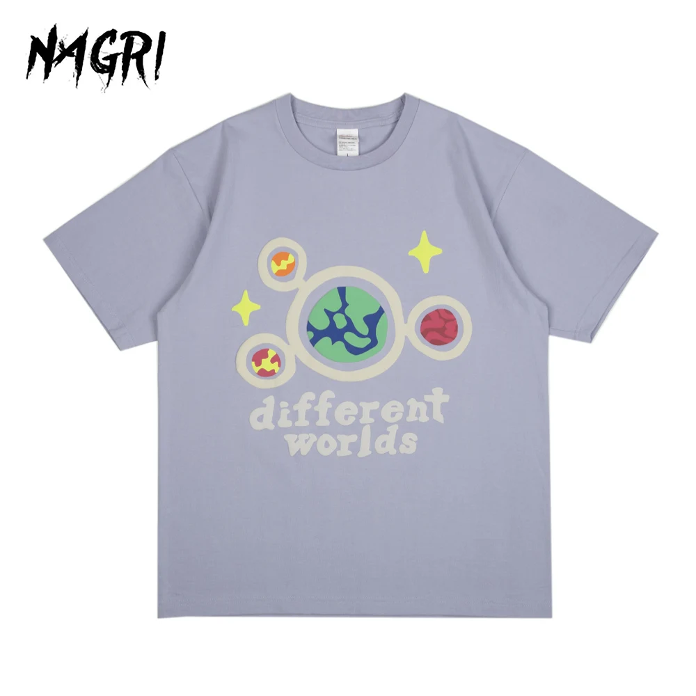 Men's Hip Hop T-Shirt Differnt World Letter Print Cotton Short Sleeve Graphic Top Tee
Men's Hip Hop T-Shirt Differnt World Letter Print Cotton Short Sleeve Graphic Top Tee