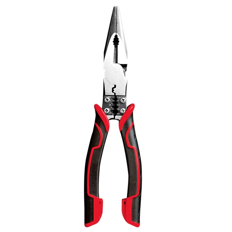 Needle Nose Pliers Multi-Function Pliers 4 In 1 Wire Cutters Wire Stripper Electrical Wiring Work Cable Cutter 8In
Needle Nose Pliers Multi-Function Pliers 4 In 1 Wire Cutters Wire Stripper Electrical Wiring Work Cable Cutter 8In