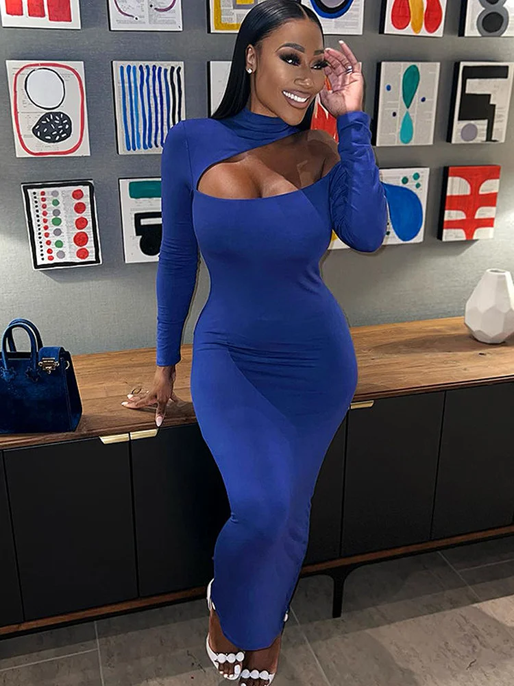 Ladies Club Wear Y2K Clothes Hollow Out Long Sleeve Backless Bodycon Midi Dresses For Women Birthday Party Elegant Fall Outfits
Ladies Club Wear Y2K Clothes Hollow Out Long Sleeve Backless Bodycon Midi Dresses For Women Birthday Party Elegant Fall Outfits