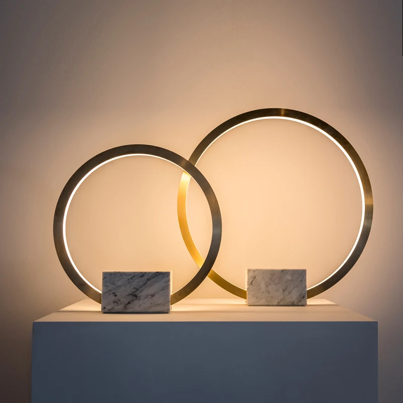 Minimalist Creative Metal Ring Table Lamp Modern Nordic Study and Bedroom Warm Bedside Lamp Marble Internet Celebrity Table Lamp
Minimalist Creative Metal Ring Table Lamp Modern Nordic Study and Bedroom Warm Bedside Lamp Marble Internet Celebrity Table Lamp