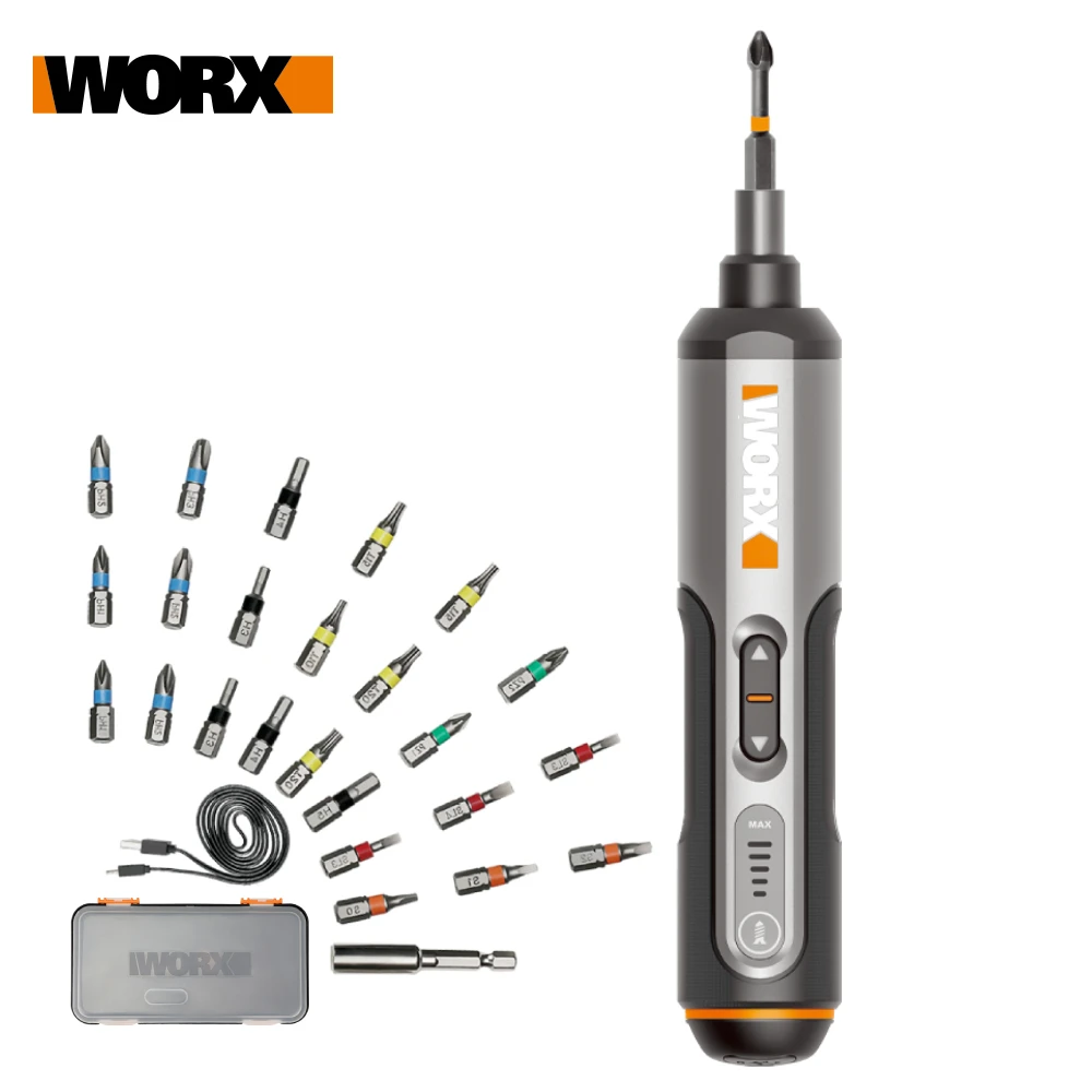 Worx 4V электрическая отвертка набор USB аккумуляторная WX240 Мини Смарт беспроводные электрические отвертки ручка с 26 бит
Worx 4V электрическая отвертка набор USB аккумуляторная WX240 Мини Смарт беспроводные электрические отвертки ручка с 26 бит