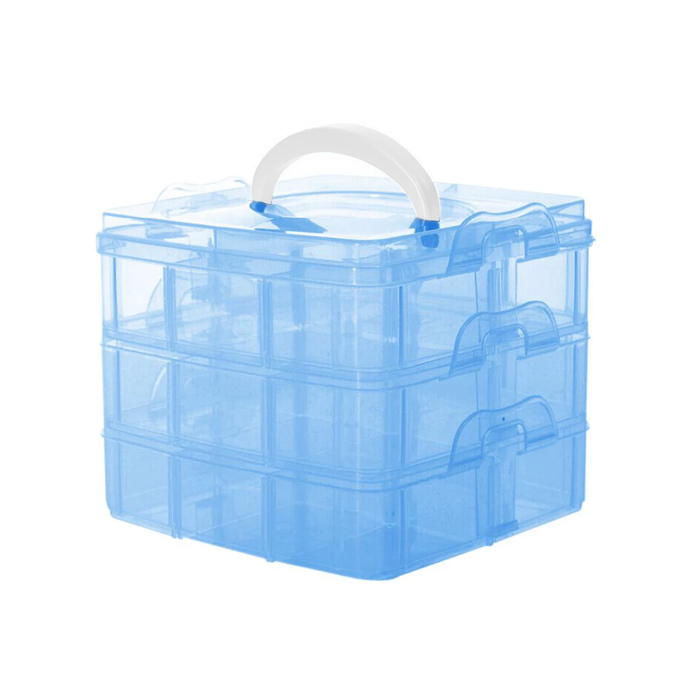 3 Layers Detachable DIY Plastic Storage Box Desktop Transparent Jewelry Organizer Holder Cabinet Small Objects Storage Container
3 Layers Detachable DIY Plastic Storage Box Desktop Transparent Jewelry Organizer Holder Cabinet Small Objects Storage Container