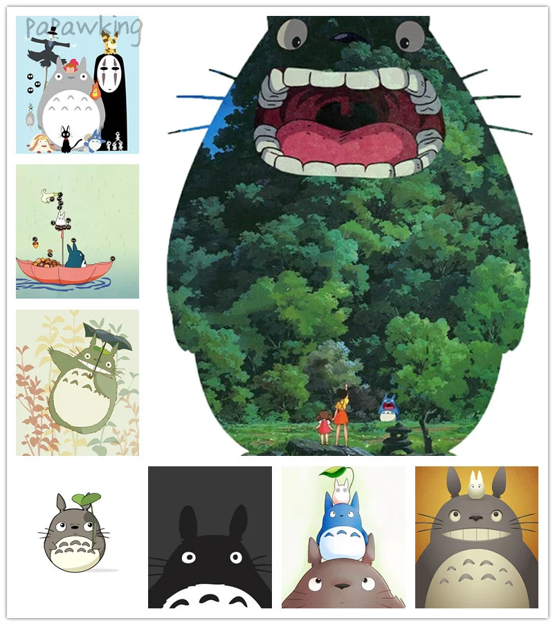 Diy Cartoon Totoro Diamond Painting Full Rhinestone Hayao Miyazaki Anime Diamond Poster Mosaic Wall Decor for Children Room
Diy Cartoon Totoro Diamond Painting Full Rhinestone Hayao Miyazaki Anime Diamond Poster Mosaic Wall Decor for Children Room