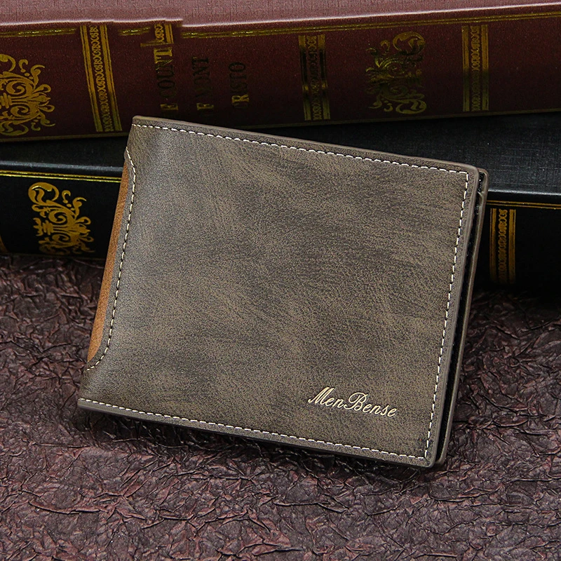 2023 Classic Men's Wallets Vintage PU Leather Short Wallet Business Card Holder Coin Purse High Quality Multifunction Wallet Man
2023 Classic Men's Wallets Vintage PU Leather Short Wallet Business Card Holder Coin Purse High Quality Multifunction Wallet Man